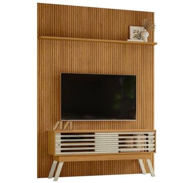 Imagem de Painel Bancada Tv 65 Polegadas Premium Madetec Cumaru Opala