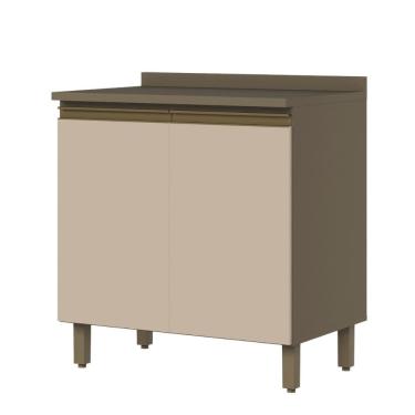 Imagem de Balcão Com Tampo 2 Portas 60 cm Connect Henn