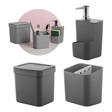 Imagem de Ou Kit 3 Peças Sobre a Pia Chumbo Linha Trium