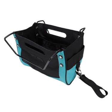 Imagem de VBESTLIFE Escadas, Bolsa para Ferramentas de Retenção de Carga, Acessório para Escada, Armazenamento Dobrável, até 20 Kg, Tecido Oxford, Ferro