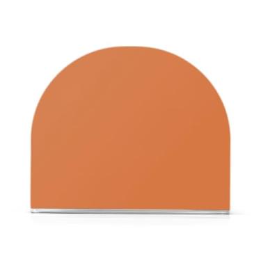 Imagem de Porta-guardanapos de banheiro gradiente pêssego, 2 unidades de bandeja de guardanapo de banheiro, suporte de acrílico