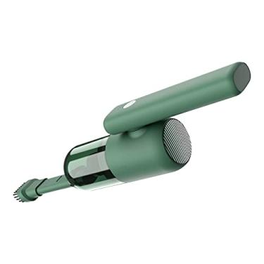 Imagem de Limpeza sem fio portátil dobrável rotativa com luzes duplas para casa escritório carro e animais de estimação