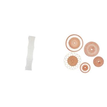 Imagem de Whtkoph Luminária de Chão para Sala de Estar E Decoração de Parede Original em Rattan Trançado para Quarto, Corredor, Café Ou Sala de Chá.