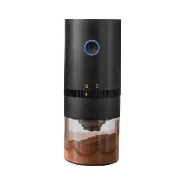 Imagem de Moedor De Café Cerâmico Portátil Recarregável Por USB Para Viagens E C
