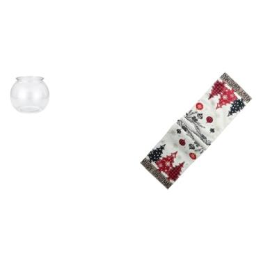 Imagem de Whtkoph Ornamento Transparente para Aquário Pequeno, Vaso, Mesa de Escritório, Casa, Mesa de Natal, Cômoda, Cachecol, Etc.