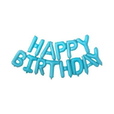 Imagem de Balões De Folha Azul Para Aniversário, Chá De Bebê, Revelação De Gêner