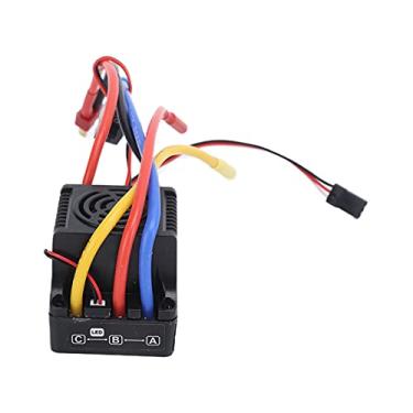 Imagem de KIMISS Controlador Eletrônico de Velocidade 80A à Prova d'água para Carro RC Sem Escova - ESC Com Dissipação de Calor, Proteção contra Sobrecarga e Saída BEC Interna