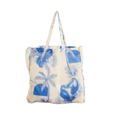 Imagem de FARM - BOLSINHA ECO BAG FARM ETC RIO TUCANOS AZUL