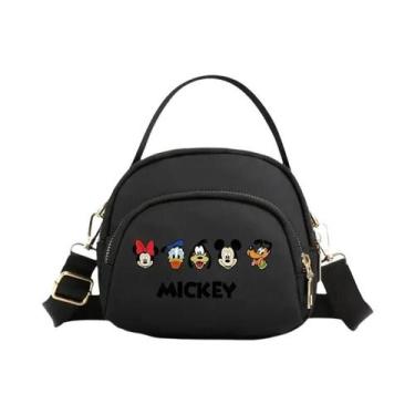 Imagem de Bolsa Transversal Feminina De Grande Capacidade Com Estampa De Desenho