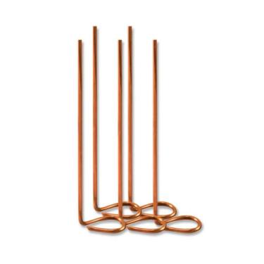 Imagem de Kit Guia de Pavio 25cm para Velas Artesanais Cobre Quantidade:25 - Glo