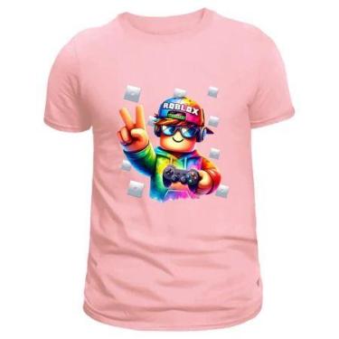 Imagem de Camisa estampa Roblox Jogo camiseta infantil 1-16 e adulto P ao GG - D