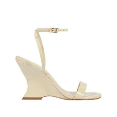Imagem de Sandália Schutz Anabela Siena Off White-Feminino