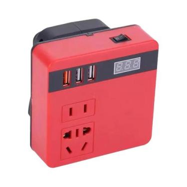 Imagem de Inversor De Bateria Elétrica De 120W, Lítio DC 18V-21V Para AC 220V Pa