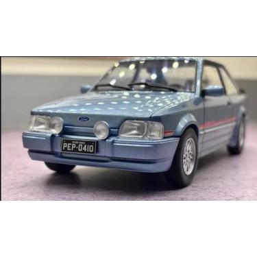 Imagem de MINIATURA de metal Ford Escort xr3 1991 escala 1/24 Califórnia, Azul