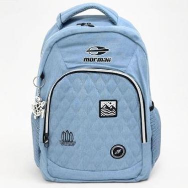 Imagem de Mochila Mormaii Casual Jeans com Chaveiro Feminina-Feminino