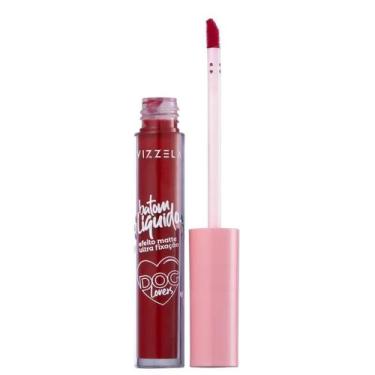 Imagem de Vizzela Batom Líquido Dog Lovers Pug - Vizzela Cosméticos