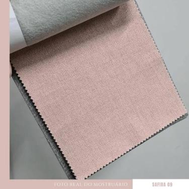 Imagem de Sofá  Cama com Tampo Lateral Esquerdo e USB Tecido Linho  180cm - 4R E