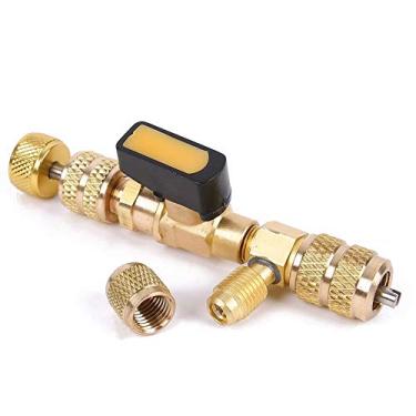 Imagem de Ferramenta de Remoção e Instalação Núcleo Válvula Doméstica com Selagem Fina para Serviços Ar Condicionado Refrigeração Acessório Substituição R410 R22