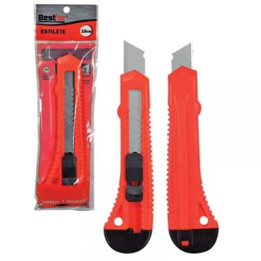 Imagem de Estilete 15Cm Metal E Cabo Plástico - 144285