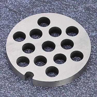 Imagem de Naroote Substituição da Lâmina do Moedor de Carne de Aço Inoxidável Forte Durável Corte Sem Esforço para não. 5 Moedor de Carne (8mm)