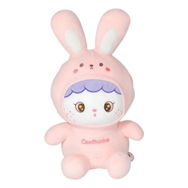 Imagem de Pelúcia Baby Pets Fantasia - Coelhinho - 30cm - DM Toys