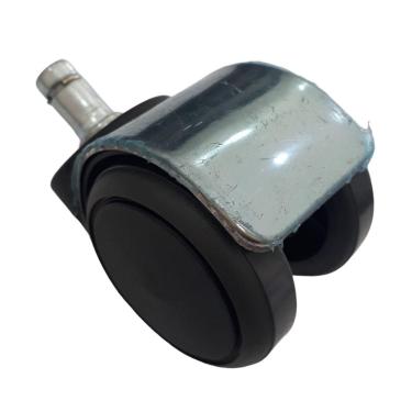 Imagem de Rodizio Para Cadeira De Escritório Cromado Roda Pu S90 A Mf