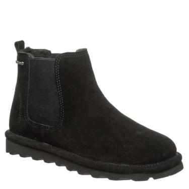 Imagem de Bearpaw Bota Chelsea feminina de inverno, Preto, 36