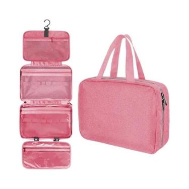 Imagem de Bolsa De Cosméticos De Viagem À Prova d'Água De Grande Capacidade, Dob