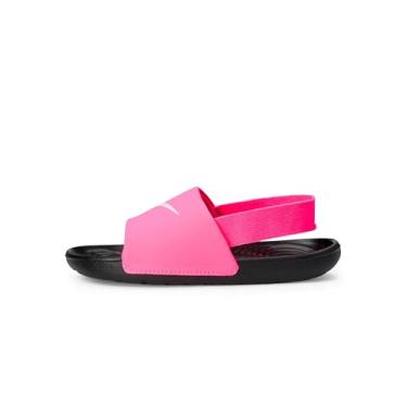 Imagem de Nike Sandália Kawa Slide para bebês e meninas, 38, Digital rosa, branco, preto, 10 Toddler