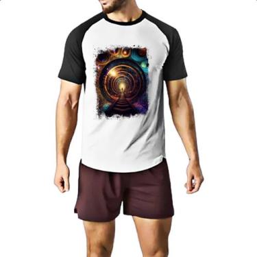 Imagem de Camiseta Raglan Labirinto dos sonhos 1 - Alearts, EG