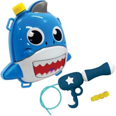Imagem de LANÇA-ÁGUA Tubarão com Mochila 2 Litros - Toy MIX
