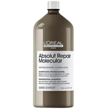 Imagem de Shampoo Absolut Repair Molecular 1,5L L'Oréal - LOREAL