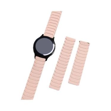 Imagem de Pulseira De Silicone Magnética Para Smartwatch Amazfit Bip 6 5 Active 