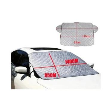 Imagem de Protetor Solar Magnético Para Para-brisa De Carro Com Proteção UV, Rep