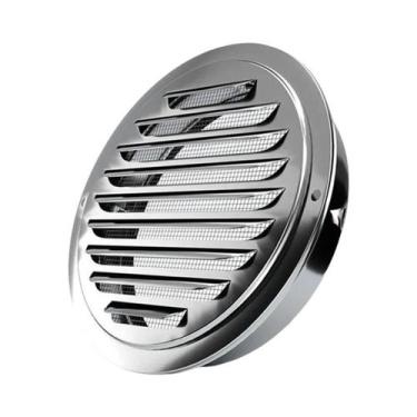 Imagem de Grande Grelha De Ventilação De Parede Em Aço Inoxidável 70-200mm, Tamp