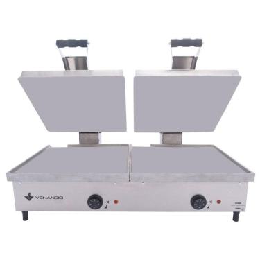 Imagem de Sanduicheira Conj Elét 2 Prensa Chapa Sce90a2p Venâncio 220v 220v