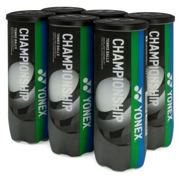 Imagem de Bola de Tênis Yonex Championship Pack com 06 Tubos-Unissex