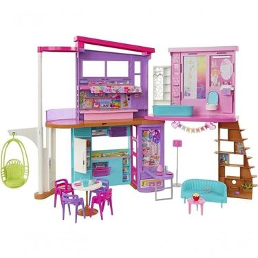 Imagem de Barbie Casa De Férias Malibu - Hcd50 Mattel