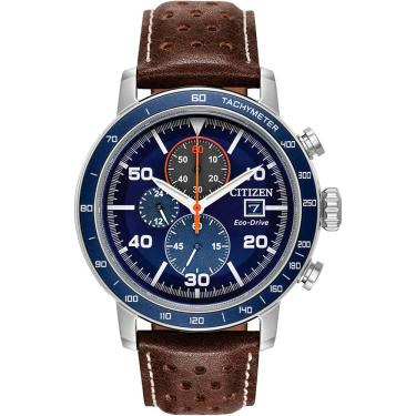 Imagem de Relógio Citizen Masculino Ref: Ca0648-09l Solar Prateado Cronógrafo Eco-Drive