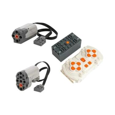 Imagem de Kit De Blocos De Construção Programáveis De 8 Velocidades Com Motor Se