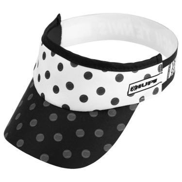 Imagem de Viseira Beach Tennis HUPI Branco/Preto-Unissex