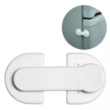 Imagem de Trava Porta de Geladeira Adesiva Bebê Ordene Freezer Segurança Joy