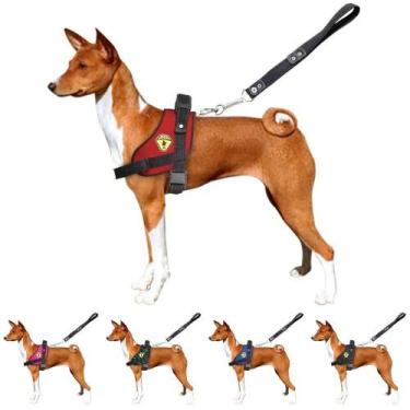 Imagem de Coleira Para Cachorros Porte Grande Médio E Pequeno Peitoral Pet Cães 