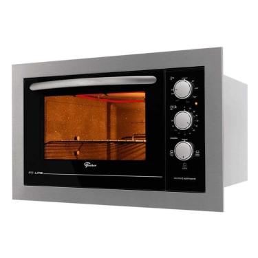 Imagem de Forno Elétrico De Embutir Fischer Fit Line 48l Inox 110V Autolimpante 34493(95485)