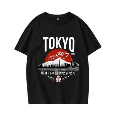 Imagem de Camiseta Unissex Gótica Y2K Estilo Coreano Hip Hop De Rua Com Estampa 