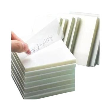 Imagem de Notas Adesivas Transparentes À Prova d'Água, Bloco De Notas Translucid