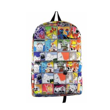 Imagem de Mochila Undertales Kids School com impressão 3D em PU 33x17x45cm - Yiw