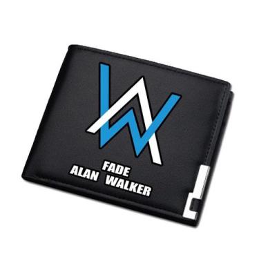 Imagem de Wallet Fades Alans Walkers Anime Characters Slim Fold Wall - Yiweisai