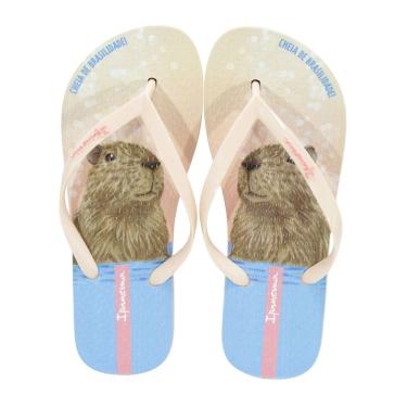 Imagem de Chinelo Ipanema Pets Pop Bege/Rosa/Azul