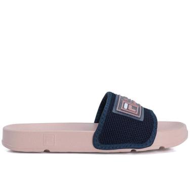 Imagem de Chinelo Fila Drifter Mesh Marinho Rosa e Branco-Feminino
